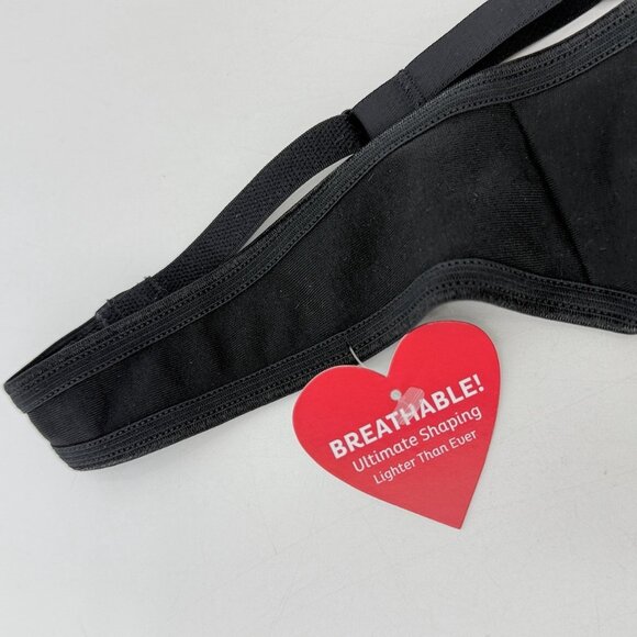 NWT Assets By SpanX Women's Black One Piece Bodysuit Sz Sm, A Whole Lot Shaping - Picture 4 of 6